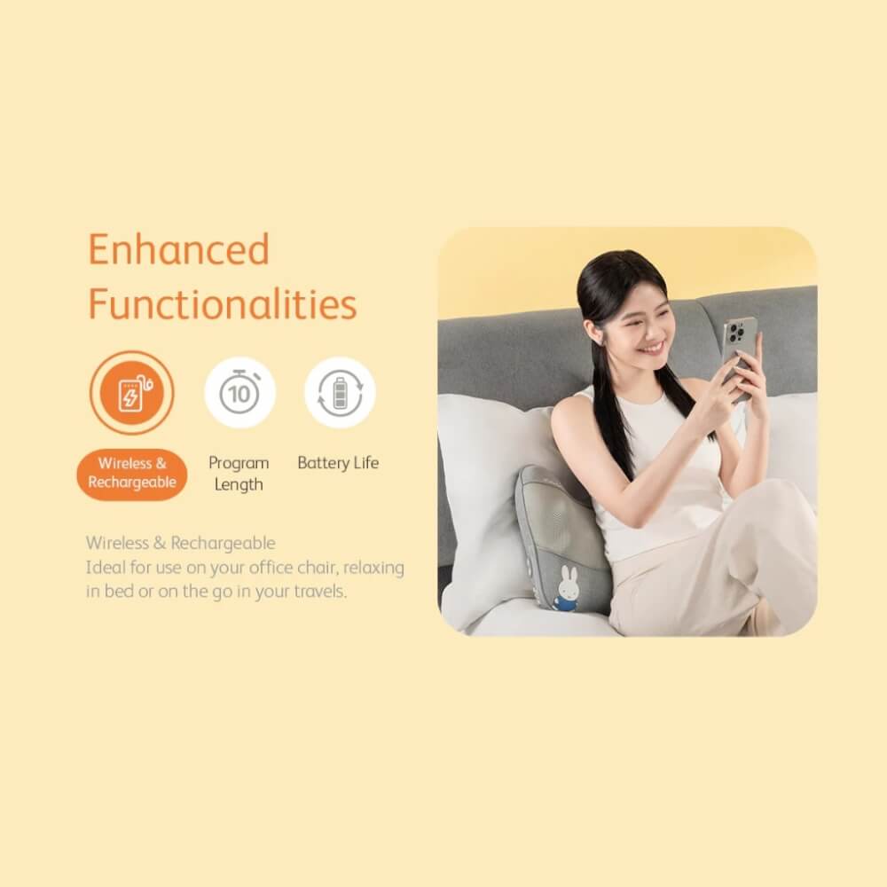 หมอนนวดอเนกประสงค์ OSIM รุ่น UCOZY DELITE เทา
