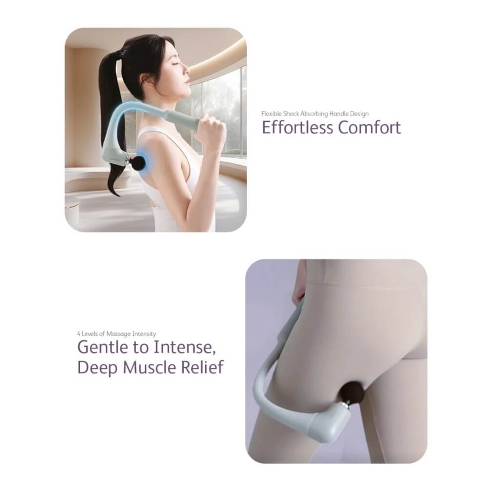 ปืนนวดไฟฟ้า OSIM รุ่น UGUN 360 เทา