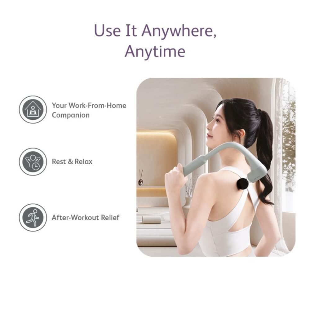 ปืนนวดไฟฟ้า OSIM รุ่น UGUN 360 เทา