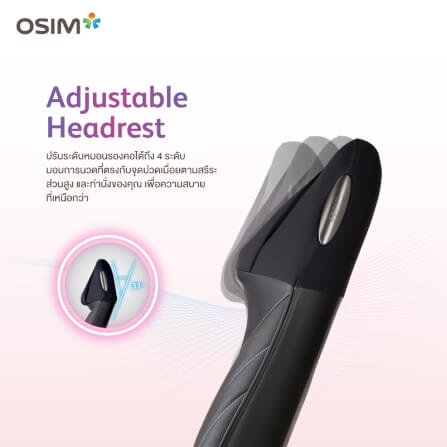 เบาะนวดไฟฟ้า OSIM รุ่น UJOLLY SYNC ดำ_1