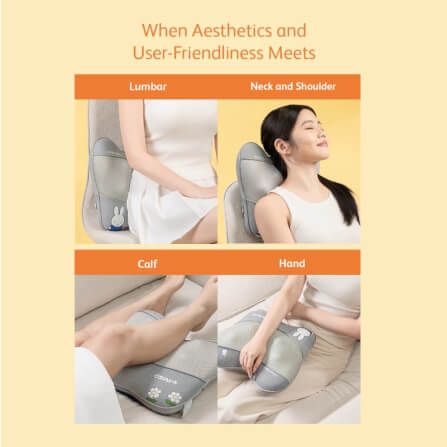 หมอนนวดอเนกประสงค์ OSIM รุ่น UCOZY DELITE เทา_1