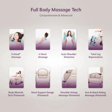 เก้าอี้นวดไฟฟ้า OSIM รุ่น UDIVINE V3 MASSAGE CHAIR เบจ_2
