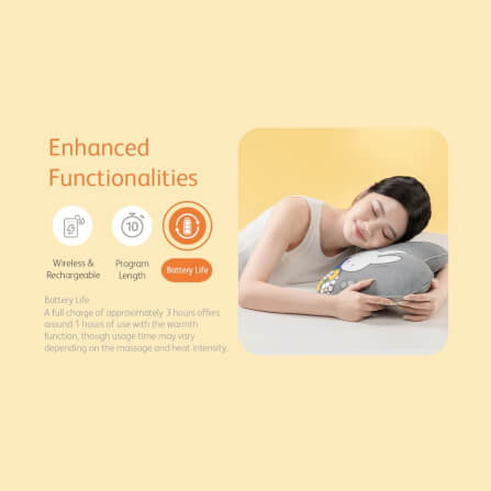 หมอนนวดอเนกประสงค์ OSIM รุ่น UCOZY DELITE เทา_4