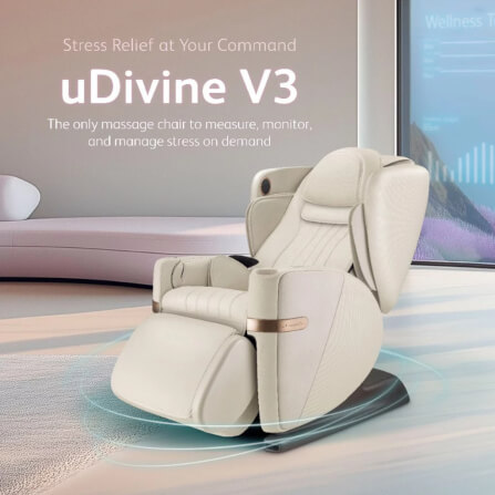 เก้าอี้นวดไฟฟ้า OSIM รุ่น UDIVINE V3 MASSAGE CHAIR เบจ_7