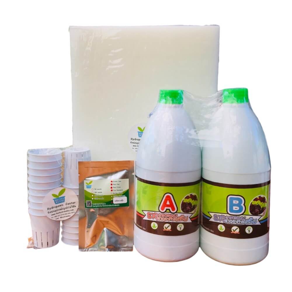 ชุดอุปกรณ์ปลูกผักไฮโดรโปนิกส์ HYDROHOBBY SET B