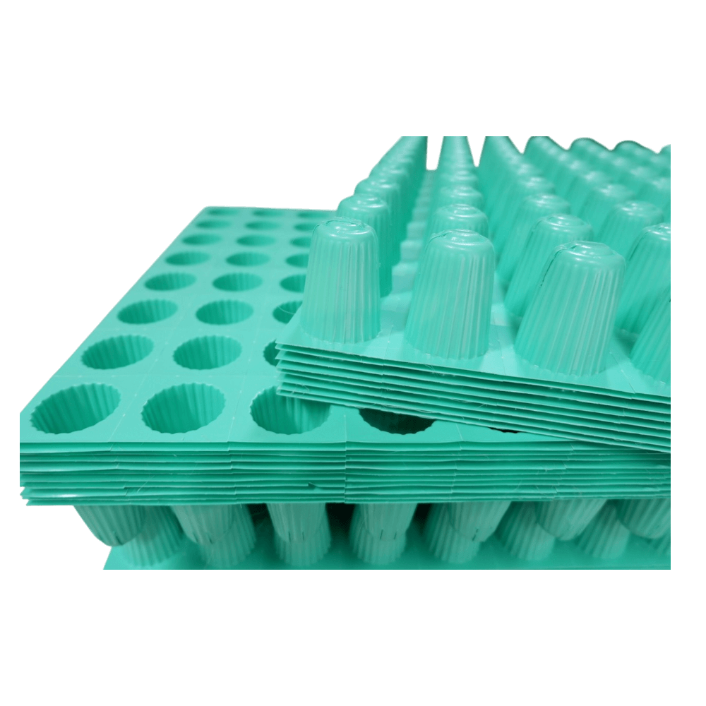 ถาดปลูกผักไฮโดรโปนิกส์ HYDROHOBBY 8000 หลุม สีเขียว_2