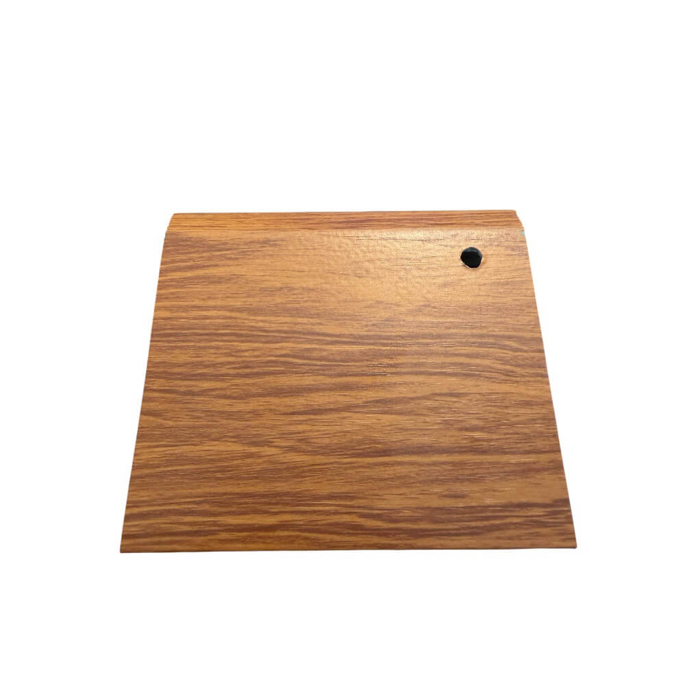 บัวพื้น PVC I.D.DECORATION รุ่นบาง 035-1 ขนาด 9.5 X 1.5 X 300 ซม. สีน้ำตาล หนา 4 นิ้ว