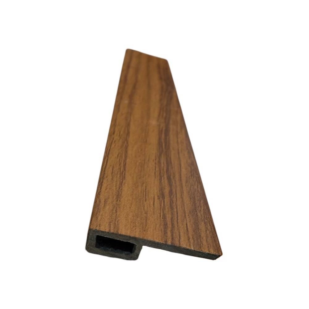 ตัวจบปิดขอบ (EDGING) PVC I.D.DECORATION รุ่น 035-1 ขนาด 6 X 25 X 2400 มม. สีน้ำตาล