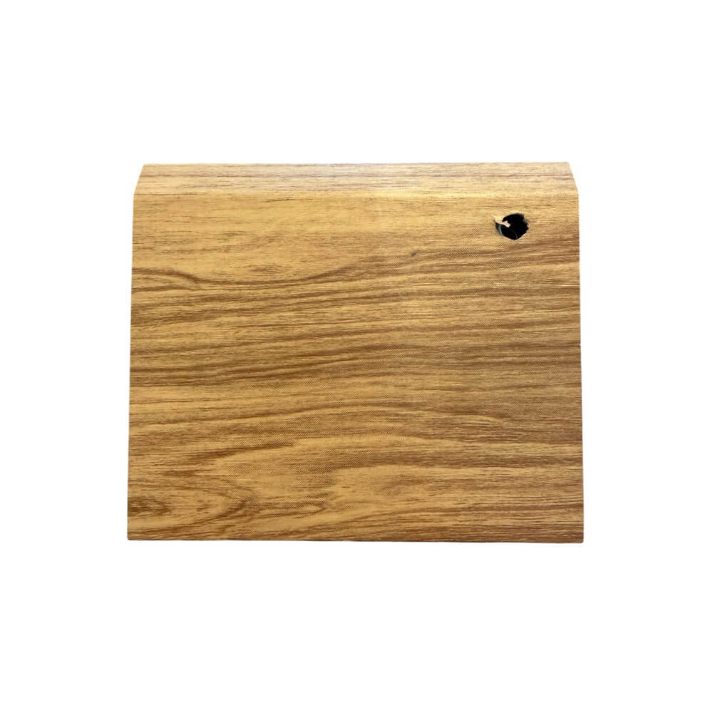บัวพื้น PVC I.D.DECORATION รุ่นบาง 025 ขนาด 9.5 X 1.5 X 300 ซม. สีน้ำตาล หนา 4 นิ้ว