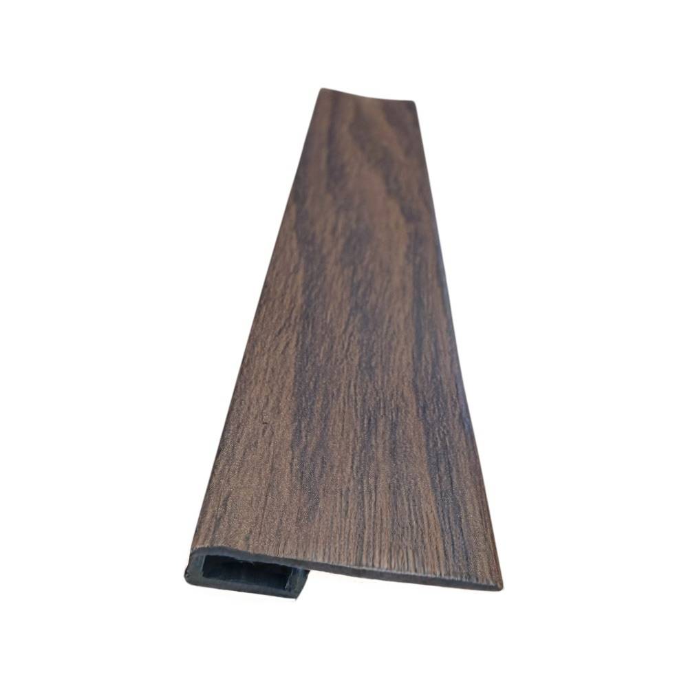 ตัวจบปิดขอบ (EDGING) PVC I.D.DECORATION รุ่น 028 ขนาด 6 X 25 X 2400 มม. สีน้ำตาล