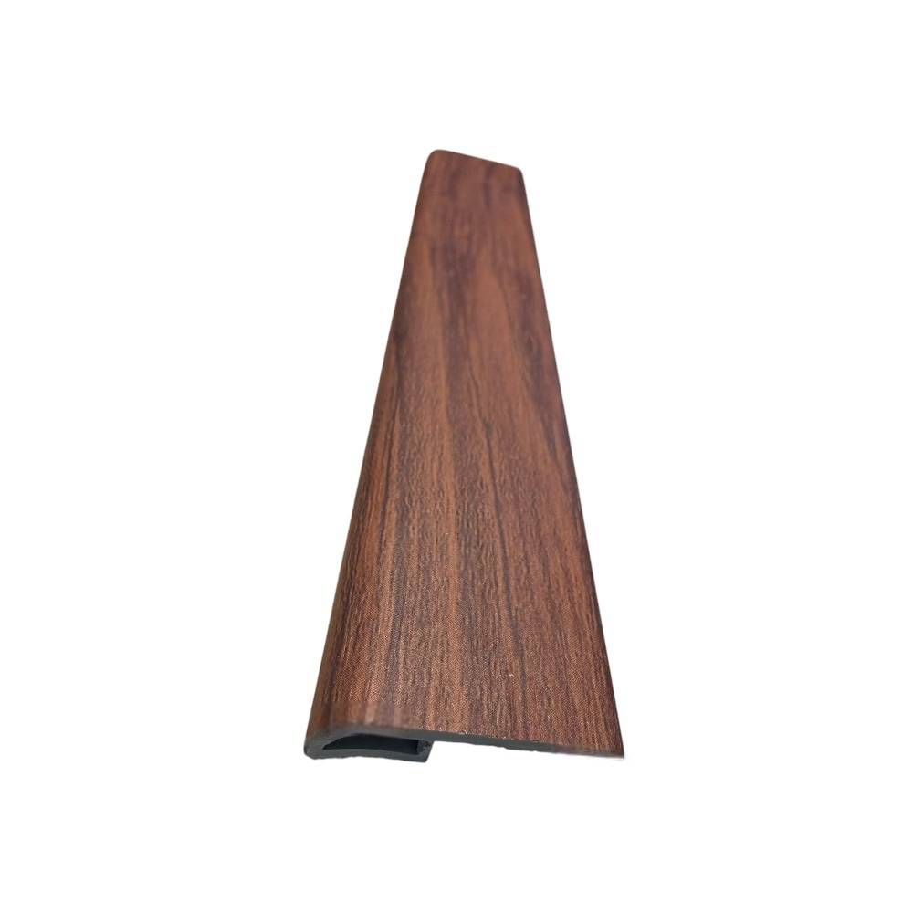 ตัวจบต่างระดับ (TRANSITION) PVC I.D.DECORATION รุ่น 036 ขนาด 6 X 25 X 2400 มม. สีน้ำตาล