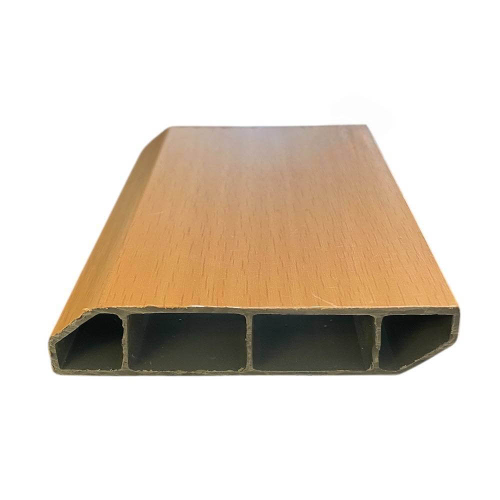 บัวพื้น PVC I.D.DECORATION รุ่น 406 ขนาด 7.5 X 1.5 X 300 ซม. สีครีม หนา 3 นิ้ว