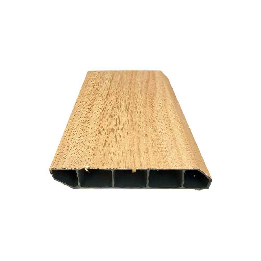 บัวพื้น PVC I.D.DECORATION รุ่น 039 ขนาด 10 X 2 X 300 ซม. สีเมเปิ้ล หนา 4 นิ้ว