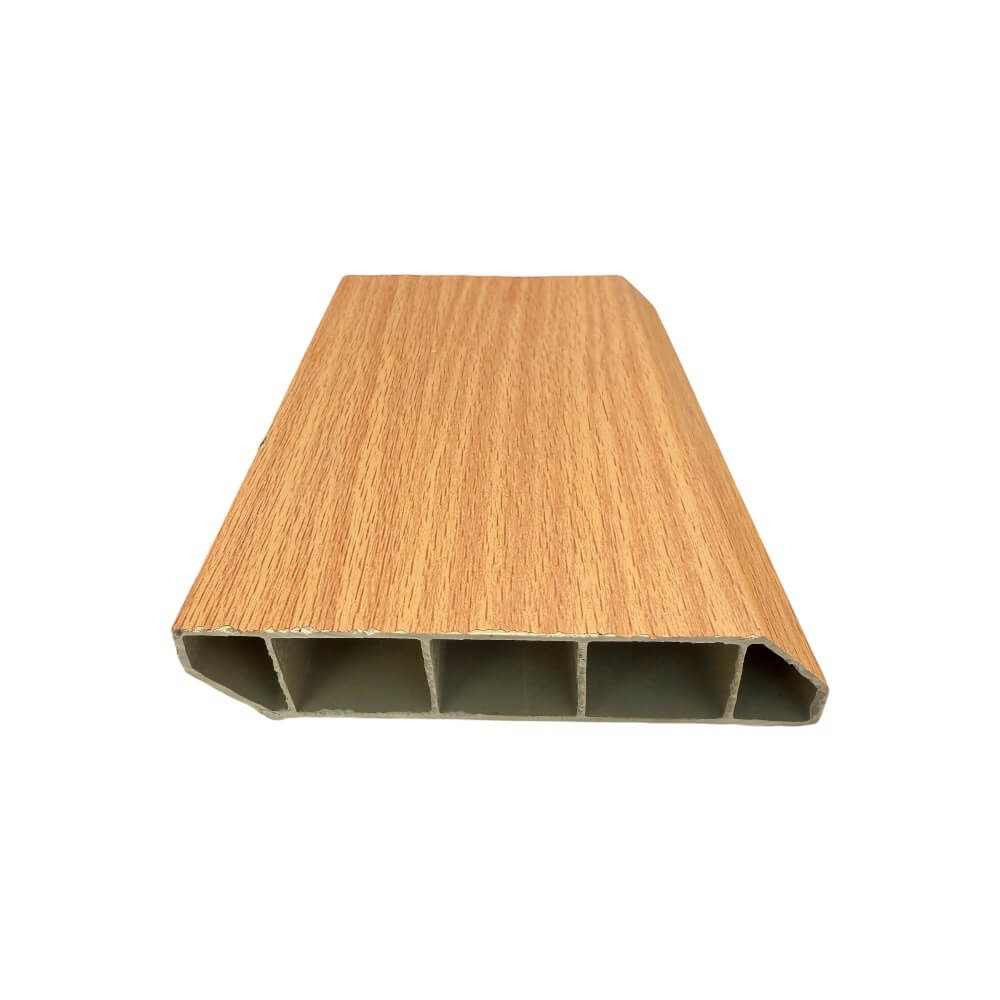 บัวพื้น PVC I.D.DECORATION รุ่น 406 ขนาด 10 X 2 X 300 ซม. สีครีม หนา 4 นิ้ว
