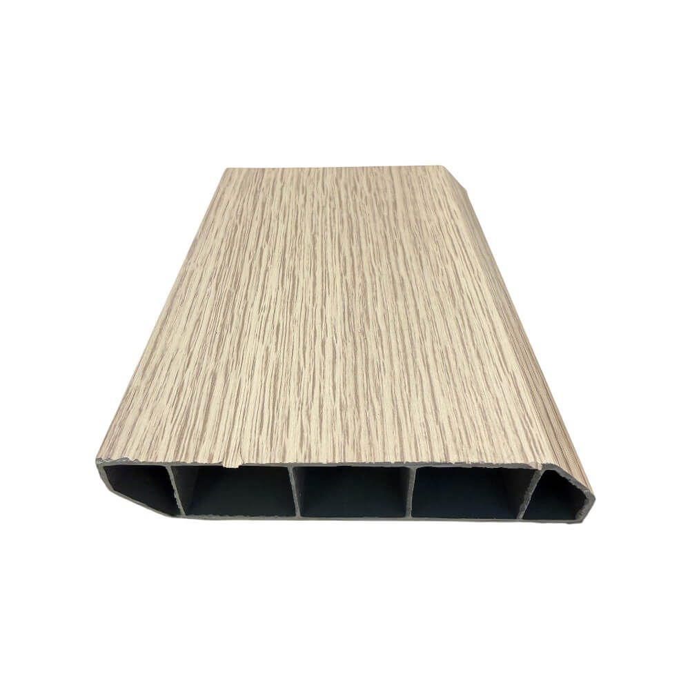 บัวพื้น PVC I.D.DECORATION รุ่น 304 ขนาด 10 X 2 X 300 ซม. สีเทา หนา 4 นิ้ว