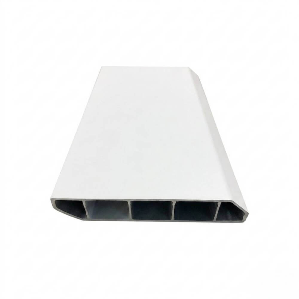 บัวพื้น PVC I.D.DECORATION รุ่น สีขาวเรียบ ขนาด 10 X 2 X 300 ซม. สีขาว หนา 4 นิ้ว