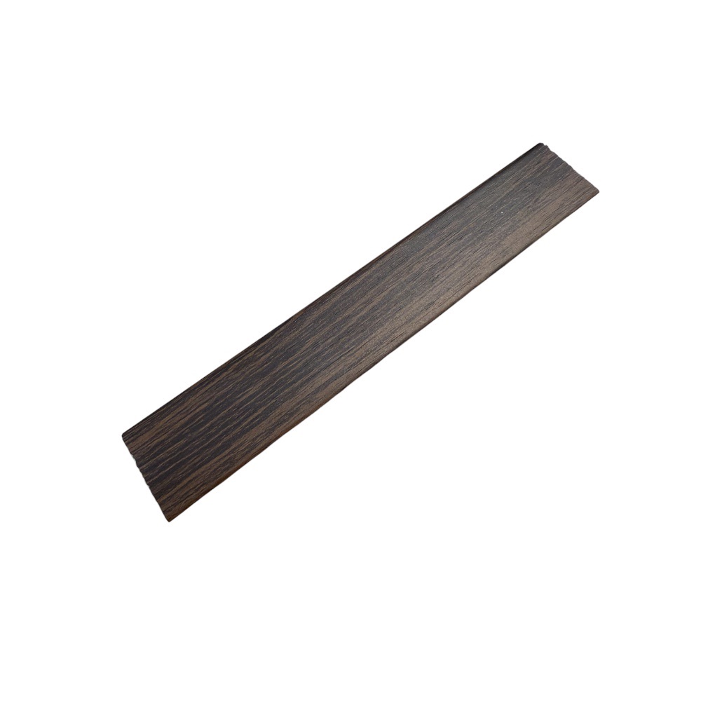 ตัวจบระดับเดียวกัน (T-JOINT) PVC I.D.DECORATION รุ่น 028 ขนาด 6 X 25 X 2400 มม. สีน้ำตาล