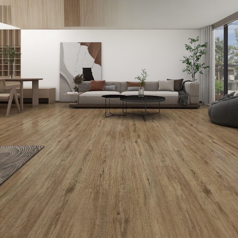 แผ่นพื้น SPC VISION FLOORING ขนาด 180 X 1220 X 5 มม. หนา 5 มม. รุ่น VN-597