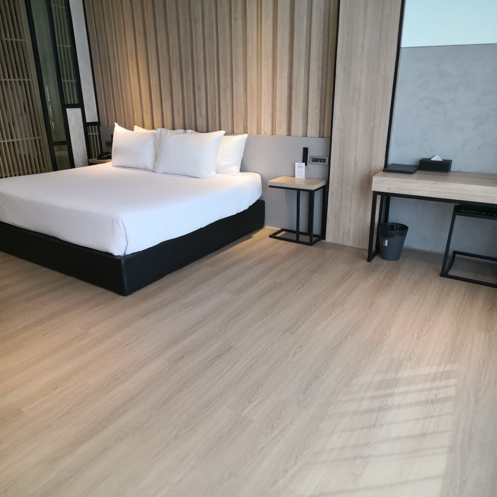 แผ่นพื้น SPC VISION FLOORING ขนาด 180 X 1220 X 5 มม. หนา 5 มม. รุ่น VN-599