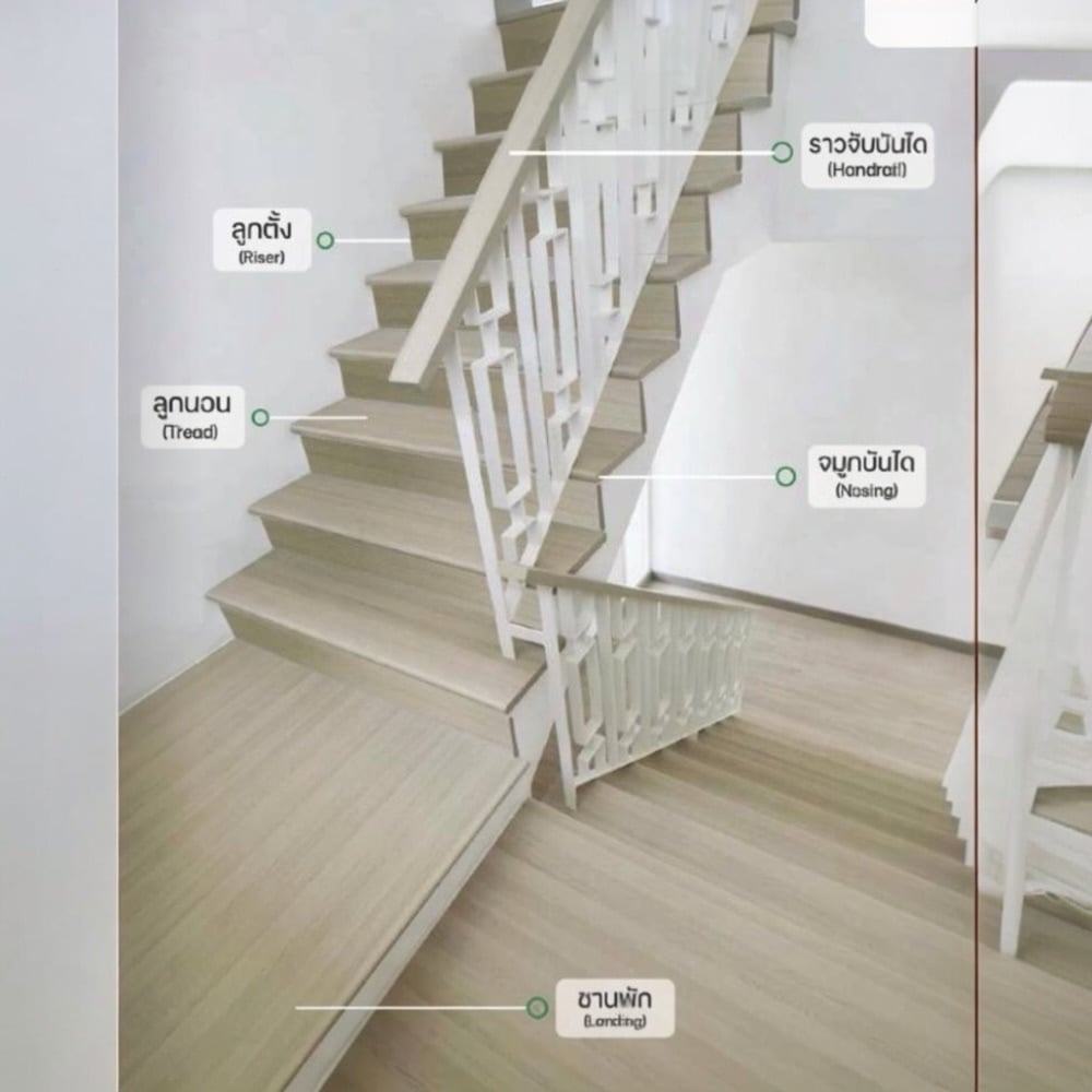 บันไดลูกนอน (STAIR TREAD) I.D.DECORATION รุ่น ID.8006 ขนาด 25 X 300 X 1500 มม. สีเทา