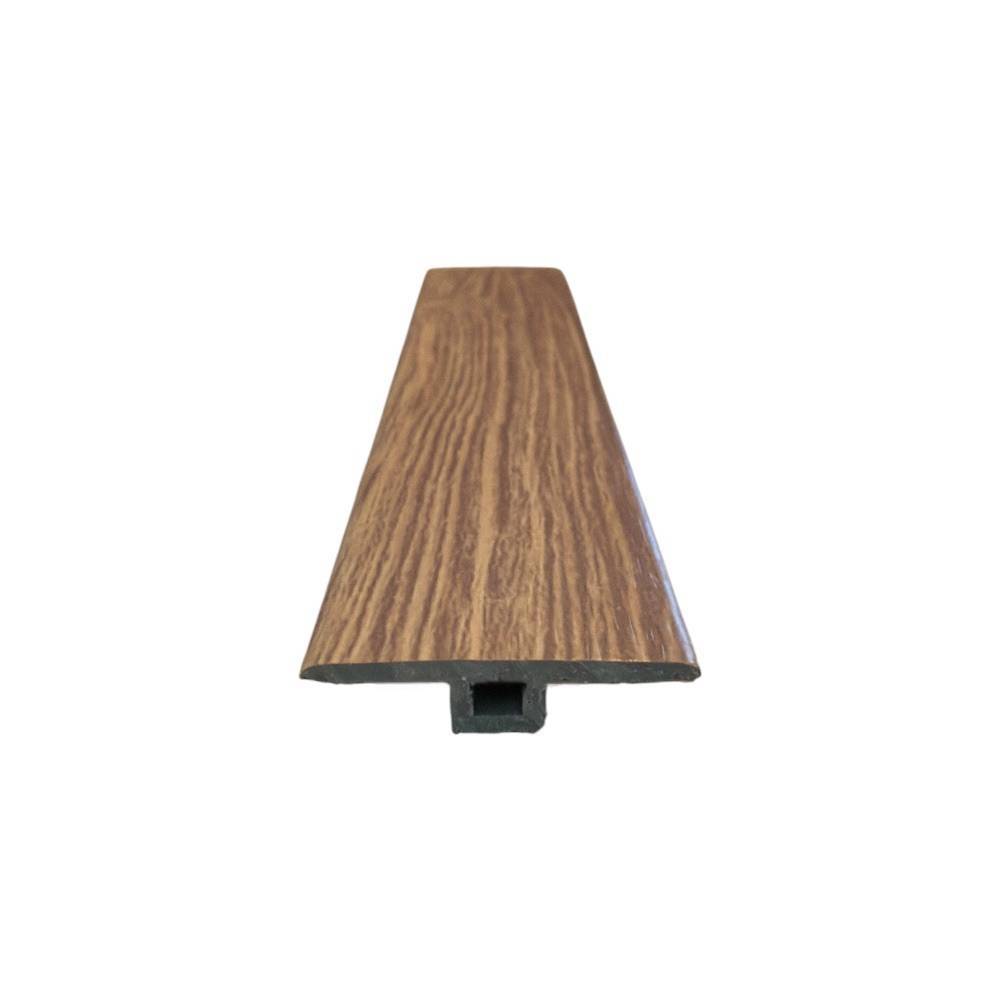 ตัวจบระดับเดียวกัน (T-JOINT) PVC I.D.DECORATION รุ่น 025 ขนาด 6 X 25 X 2400 มม. สีน้ำตาล_0