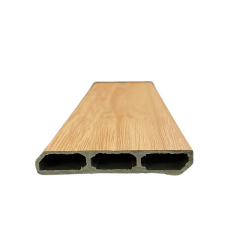 บัวพื้น PVC I.D.DECORATION รุ่น 039 ขนาด 5 X 0.8 X 300 ซม. สีเมเปิ้ล หนา 2 นิ้ว_2