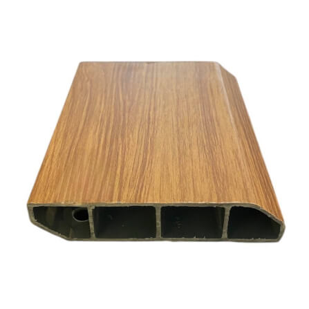 บัวพื้น PVC I.D.DECORATION รุ่น 025 ขนาด 7.5 X 1.5 X 300 ซม. สีน้ำตาล หนา 3 นิ้ว_2