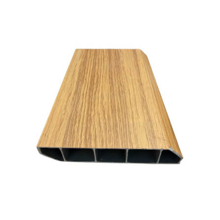 บัวพื้น PVC I.D.DECORATION รุ่น 027 ขนาด 10 X 2 X 300 ซม. สีน้ำตาล หนา 4 นิ้ว_2
