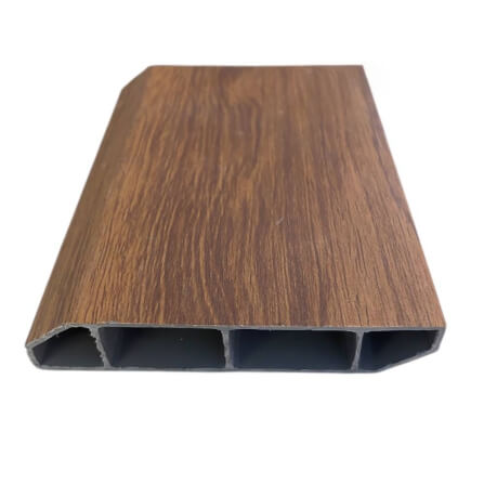 บัวพื้น PVC I.D.DECORATION รุ่น 028 ขนาด 7.5 X 1.5 X 300 ซม. สีน้ำตาล หนา 3 นิ้ว_3
