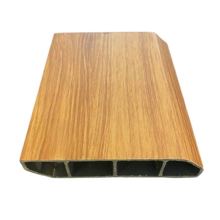 บัวพื้น PVC I.D.DECORATION รุ่น 025 ขนาด 7.5 X 1.5 X 300 ซม. สีน้ำตาล หนา 3 นิ้ว_3