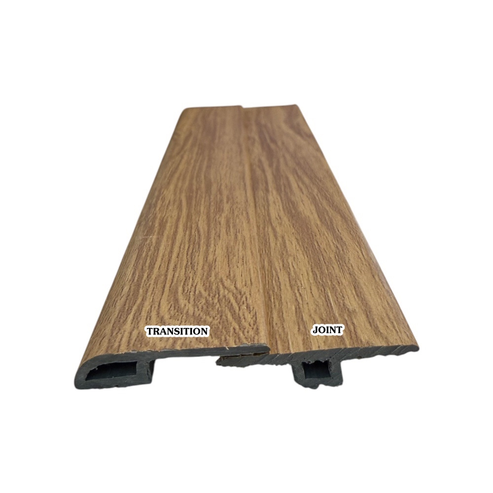 ตัวจบระดับเดียวกัน (T-JOINT) PVC I.D.DECORATION รุ่น 027 ขนาด 6 X 25 X 2400 มม. สีน้ำตาล_3
