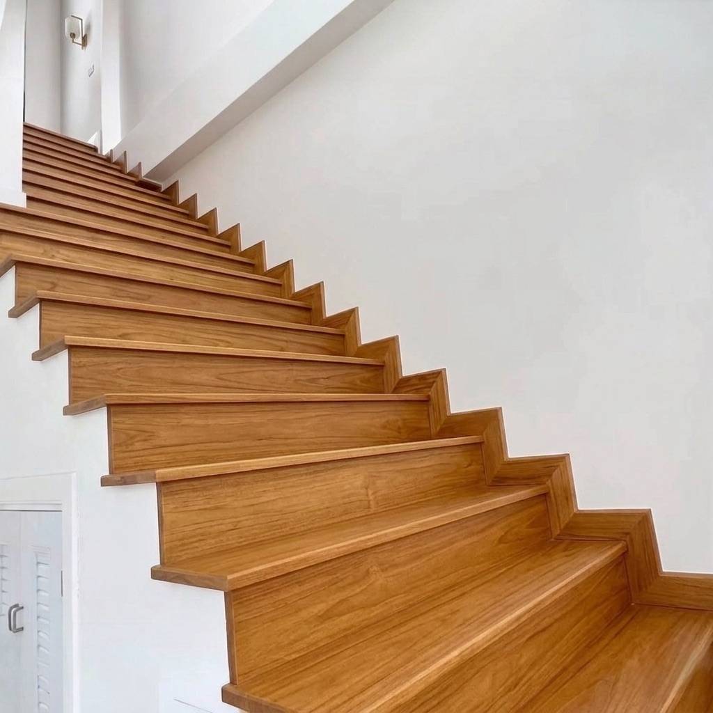 บันไดลูกตั้ง (STAIR RISER) I.D.DECORATION รุ่น ID.8001 ขนาด 14 X 200 X 1500 มม. สีน้ำตาล_3