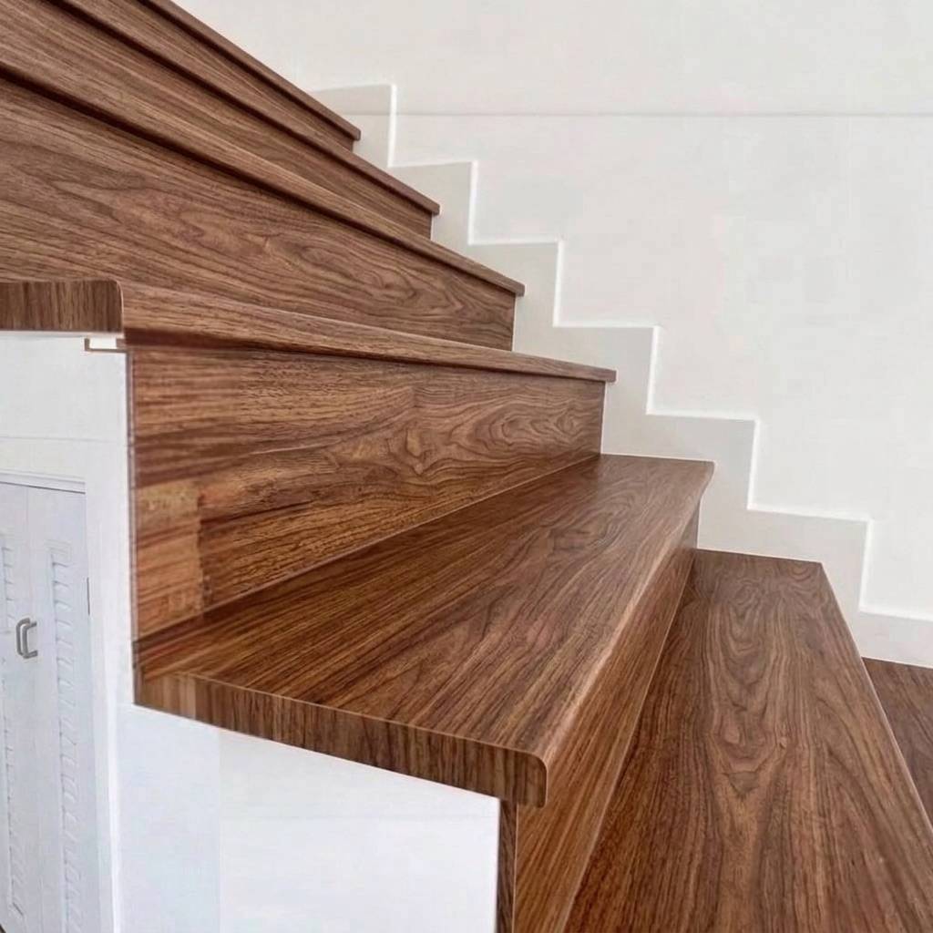 บันไดลูกตั้ง (STAIR RISER) I.D.DECORATION รุ่น ID.8022 ขนาด 14 X 200 X 1200 มม. สีน้ำตาล_3