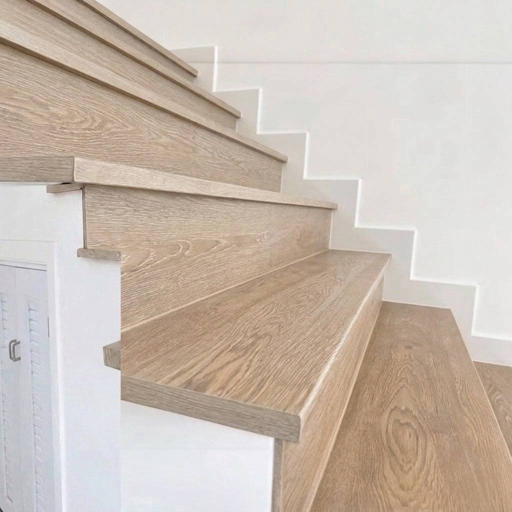 บันไดลูกนอน (STAIR TREAD) I.D.DECORATION รุ่น ID.8024 ขนาด 25 X 300 X 1500 มม. สีครีม_4