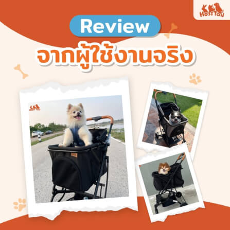 รถเข็นสัตว์เลี้ยง HOSTTAIL 2-IN-1 PET สีดำ_2