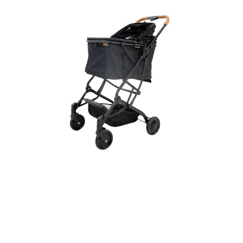 รถเข็นสัตว์เลี้ยง HOSTTAIL 2-IN-1 PET สีดำ