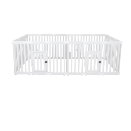 คอกกั้นสุนัข อะคริลิค HOSTTAIL รุ่น DUO SUPER SAFE สูง 65 ซม.SIZE XL เหมาะสำหรับสัตว์พันธุ์เล็ก_0