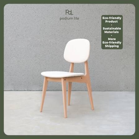 เก้าอี้ทานข้าว PODIUM LITE รุ่น PLUS BUNNY CHAIR สี PURE NATURAL (ถอดประกอบได้)_2
