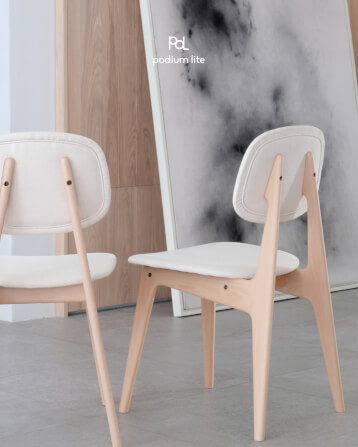 เก้าอี้ทานข้าว PODIUM LITE รุ่น PLUS BUNNY CHAIR สี PURE NATURAL (ถอดประกอบได้)_5