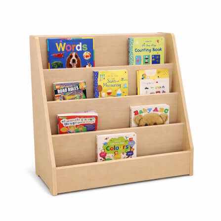 ชั้นวางหนังสือเด็ก BEABLE LITTLESPACE DORINO 90 ซม. สีไม้ธรรมชาติ_0