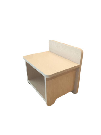 ชุดโต๊ะอเนกประสงค์สำหรับเด็ก 4 ที่นั่ง BEABLE LITTLESPACE 100 ซม. WHITE MAPLE_9
