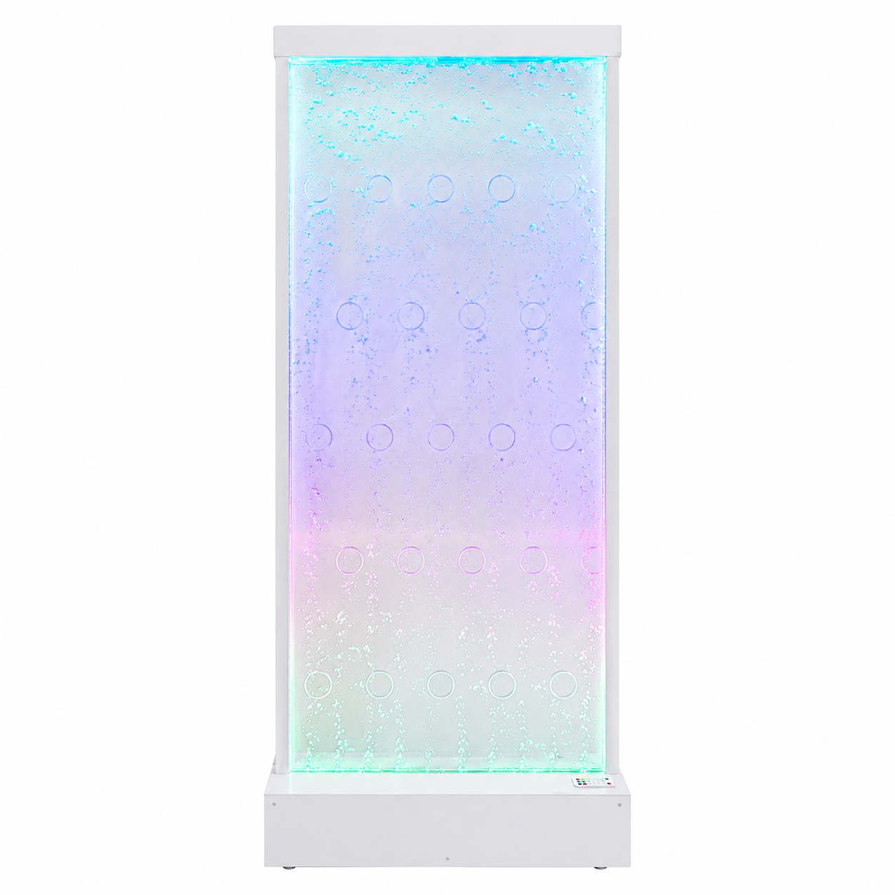 ฉากกั้นอะครีลิค BUBBLE STELLA รุ่น B09-1 ม่านน้ำฟองอากาศ ,สีขาว_0