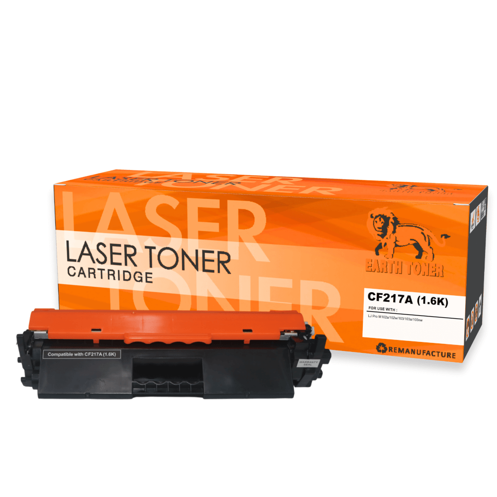หมึกพิมพ์เลเซอร์ EARTH TONER รุ่น CF217A สีดำ_0