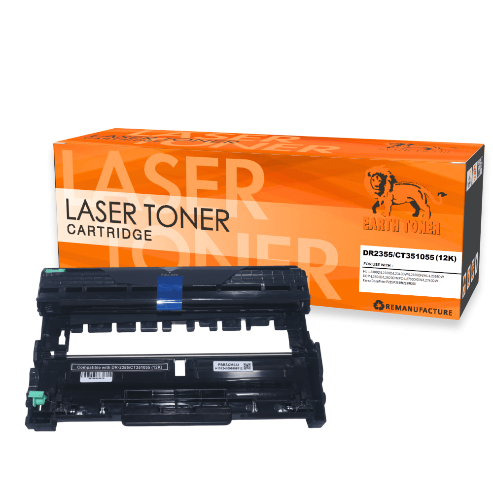 หมึกพิมพ์เลเซอร์ EARTH TONER รุ่น DR2355/CT351055 ดรัม_0