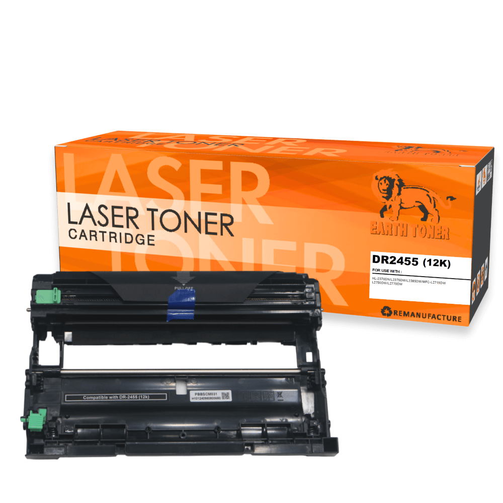 หมึกพิมพ์เลเซอร์ EARTH TONER รุ่น DR2455 ดรัม_0