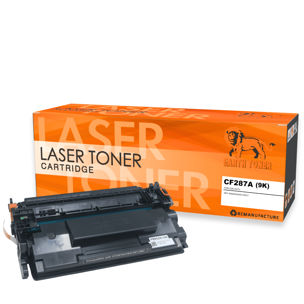 หมึกพิมพ์เลเซอร์ EARTH TONER รุ่น CF287A/CARTRIDGE-041