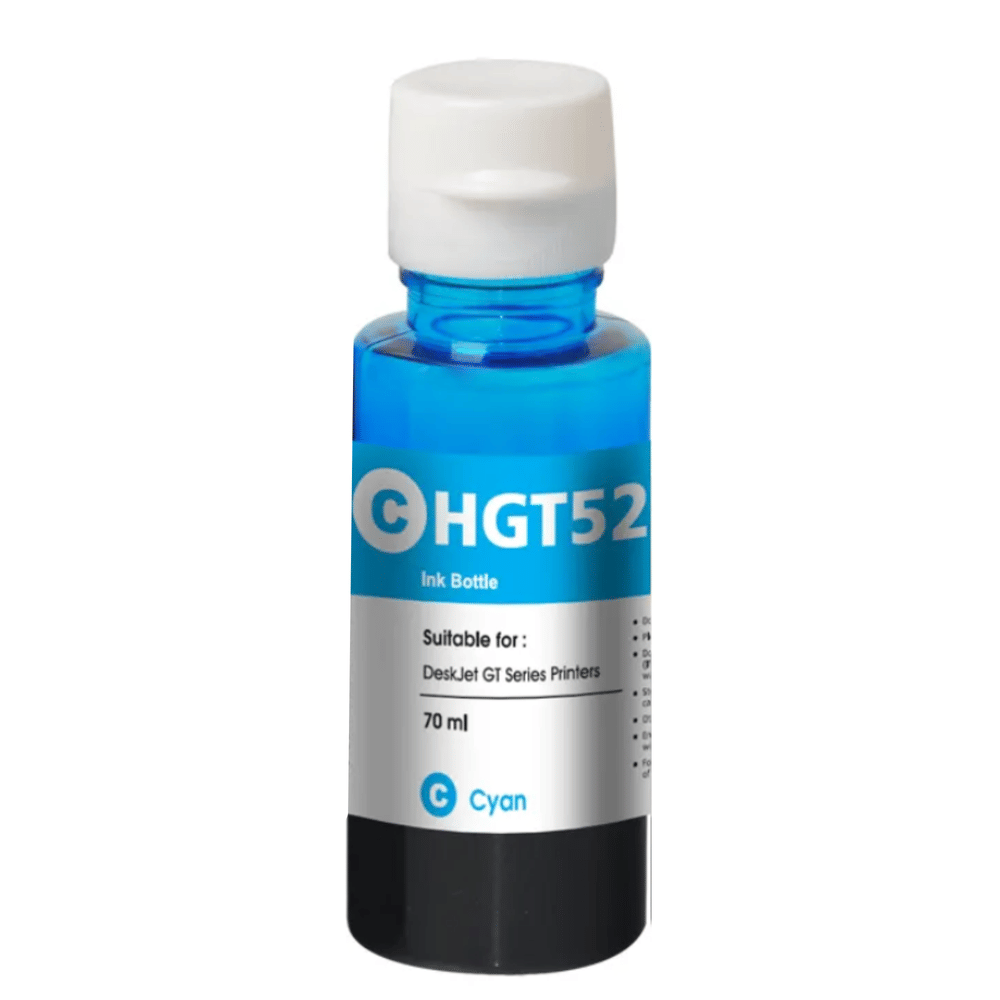 หมึกเติม COLOR BOX รุ่น HP GT52 CYAN