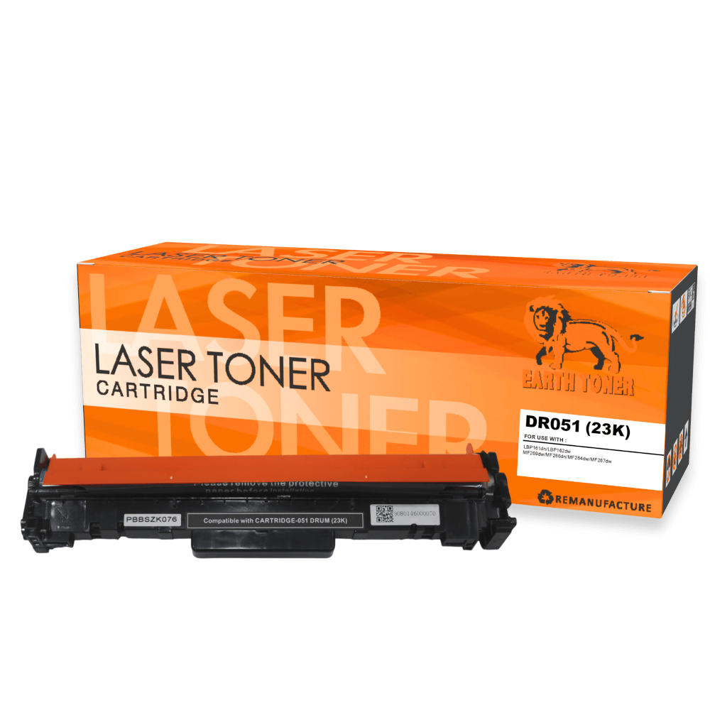 หมึกพิมพ์เลเซอร์ EARTH TONER รุ่น CARTRIDGE-051 ดรัม_1