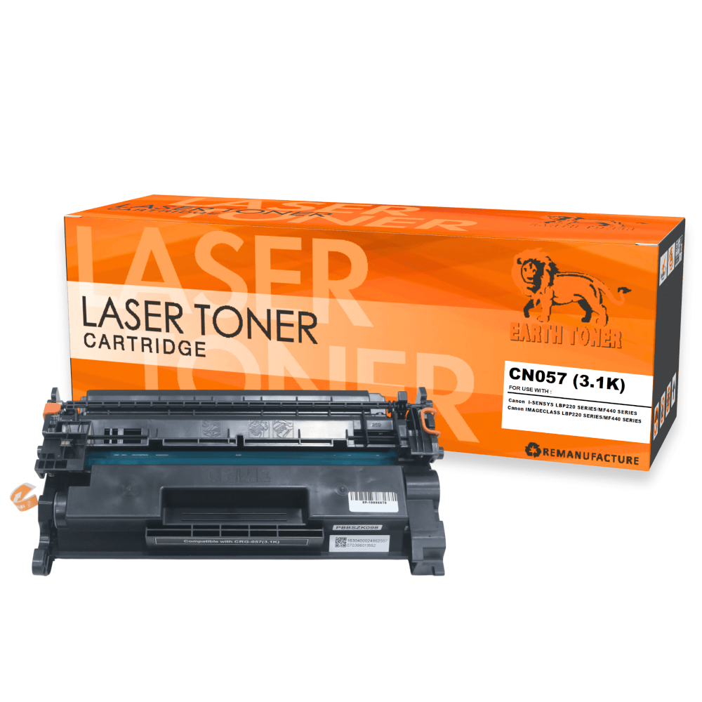 หมึกพิมพ์เลเซอร์ EARTH TONER รุ่น CARTRIDGE-057