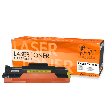 หมึกพิมพ์เลเซอร์ EARTH TONER รุ่น TN-267Y สีเหลือง_0